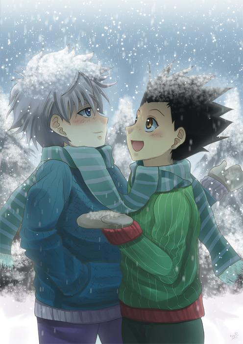 akayashi: This is my gift from the HxH secret santa event for tumblr user wordhuntering ! 