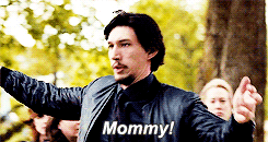 aww-caro-no:  When Kylo realizes the error of his ways and goes back to the Light Side.  