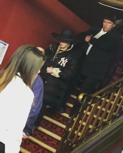 madonnasfault: @madonnatribe​ Madonna at Les Folies Bergère in Paris where she attended @JPGa