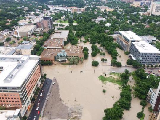 paragrin:  galtori:  siawrites:  fenrispenris:  admiralhiss:  andimadeitmybitch:  Incase you’re wondering about Texas right now   We’ve received 17" of rain. Monthly record is 13".  The lake has risen about 3 meters (Thats a metric fuck