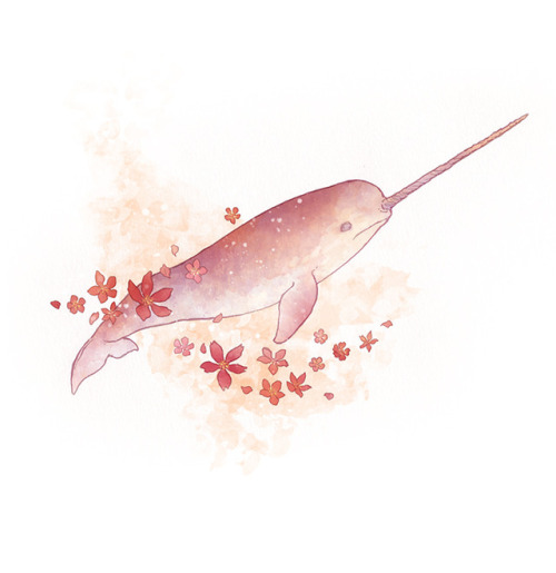 A bunch of flowery whales and stuff… for no reasonyou could say it’s pot pourri porpoise with