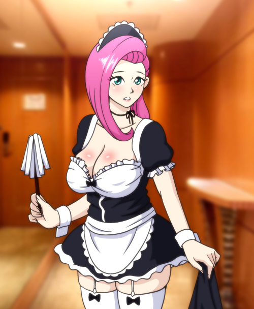 fantasyblade:  Fluttershy’s Room Service  “Umm…Room service…What shou