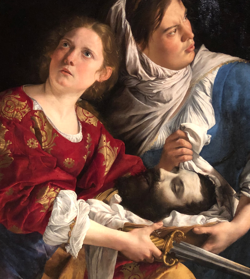 judith and maidservant with the head of holofernes