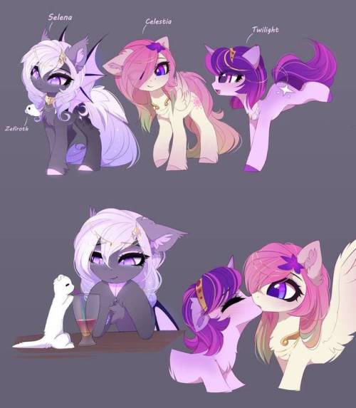 magnalunaarts:Disguised Goddesses (more Magnaverse) by MagnaLuna 