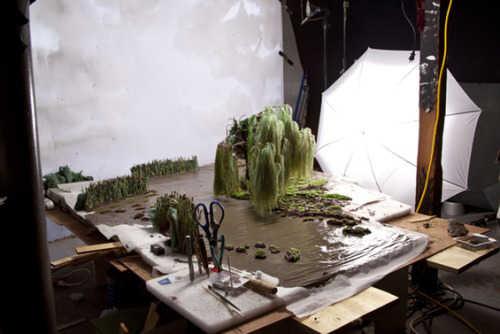 gaksdesigns:  Photographer Matthew Albanese Uses Sugar, Cotton, Feathers and Chocolate to Construct Stunning Landscapes. 