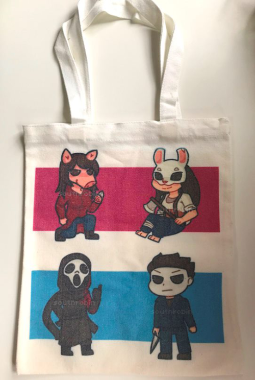 Dbd tote bags and prints have been added to my Etsy! - (giveaway)