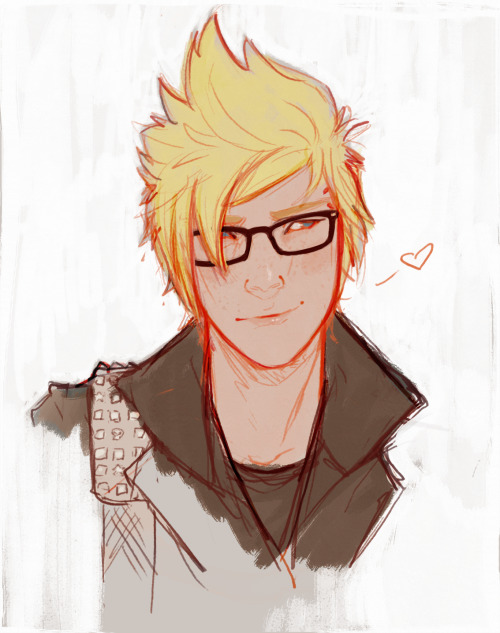 amandasdraws:when and why did bird boy stop wearing his glasses? i demand answers squenix