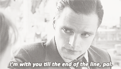   gtkm: [1/5] favorite relationships | steve/bucky (marvel)Even when I had nothing,