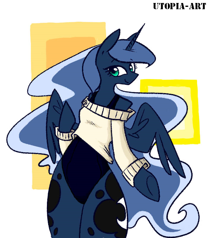 wbnsfwfactory:  utopia-art:  princess luna  sexy luuuuuna!!! X3   ^w^