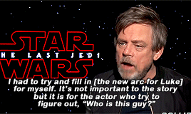 chrsevans:  I said to Rian: Jedis don’t give up. But, if he [Luke] made a mistake,