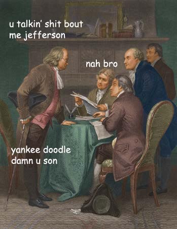 samwisepotter:chynaroze:ladyhistory:The captioned adventures of Ben Franklin.I have needed this all 