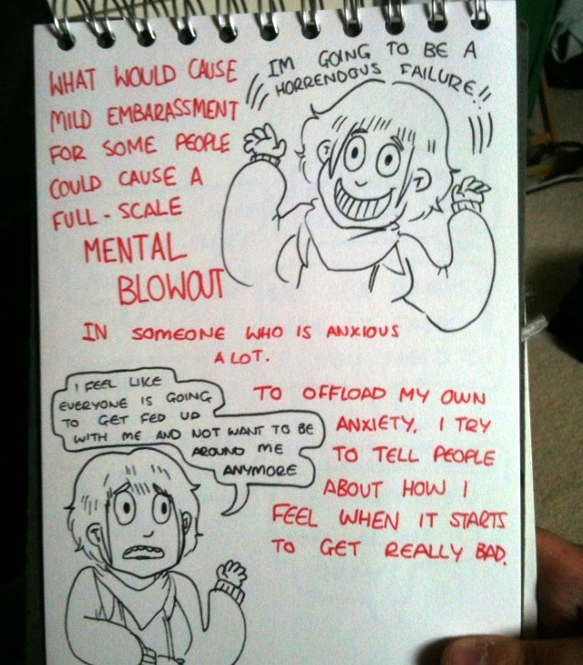 loveforever193:  Anxiety in a nutshell