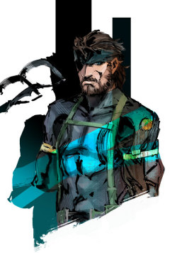 supersolidsnake64:  Big Boss part 2 Artist: ikuyoan  