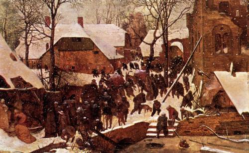 The Adoration of the Kings in the Snow, 1567, Pieter Bruegel the ElderMedium: panel,tempera