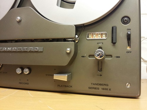 Tandberg Series 1600X Model 1641X Reel-To-Reel Tape Recorder, 1969