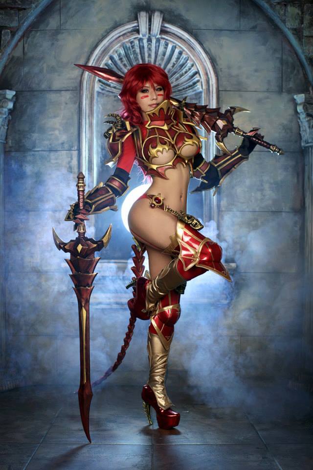 kamikame-cosplay:  Super sexy and amazing Elyuin cosplay by the hot SpcatsTasha