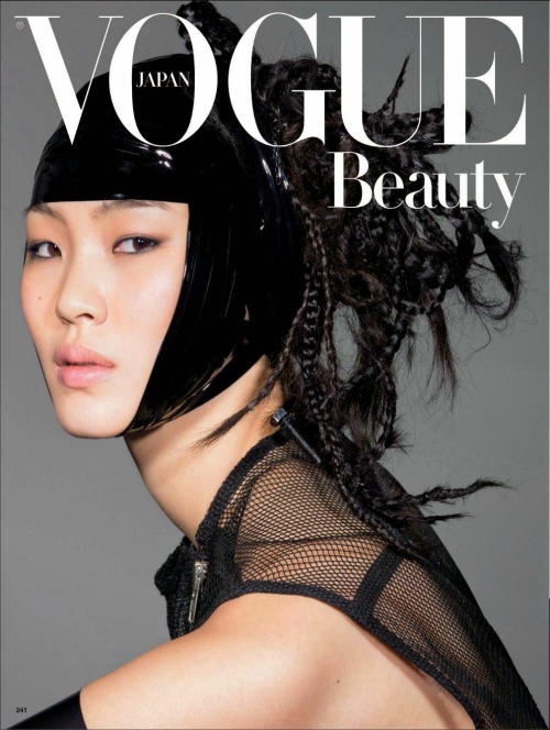 cybercircuitz:  global-fashions:  Vogue Beauty Japan April 2014  Follow for more corporate approved content. Remember, corporate “loves” you. 