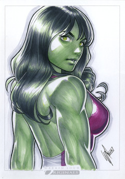 cyberclays:  She Hulk - by Warren Louw 