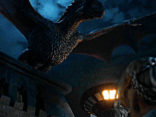 DAENERYS TARGARYEN And DROGON Game Of Thrones (2011-2019) 5.02