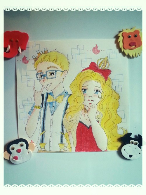 sketchplanet: “I like him because he makes me laugh”