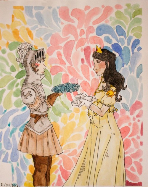 an-arstist-who-loves-got: Au where the Knight of the Laughing Tree won and crowned her own Queen of 