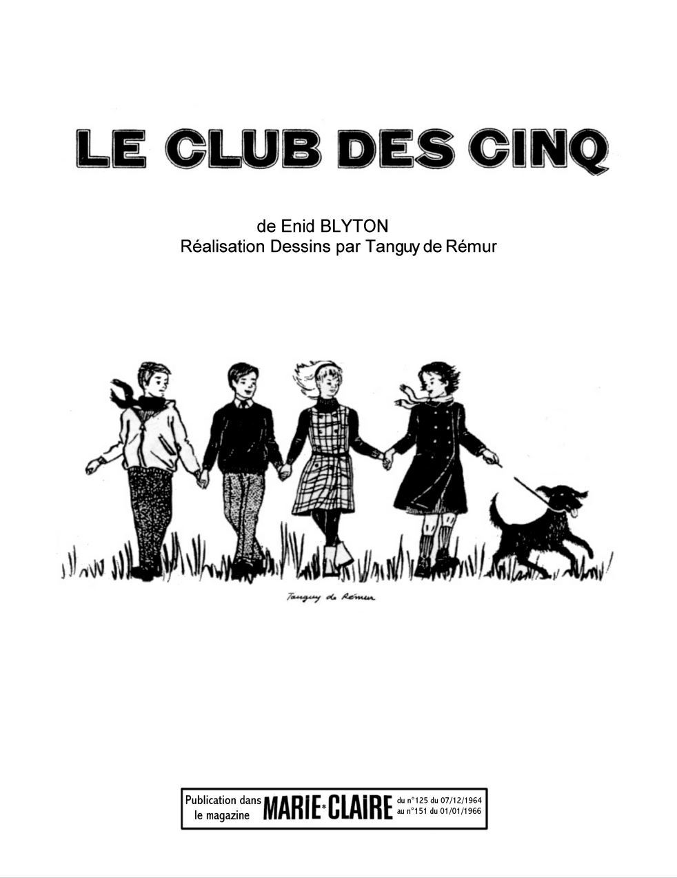 Le Club des Cinq - BD 1964/1966 B4571f383c7e78dd1f5d0a054389887d09de8d0f