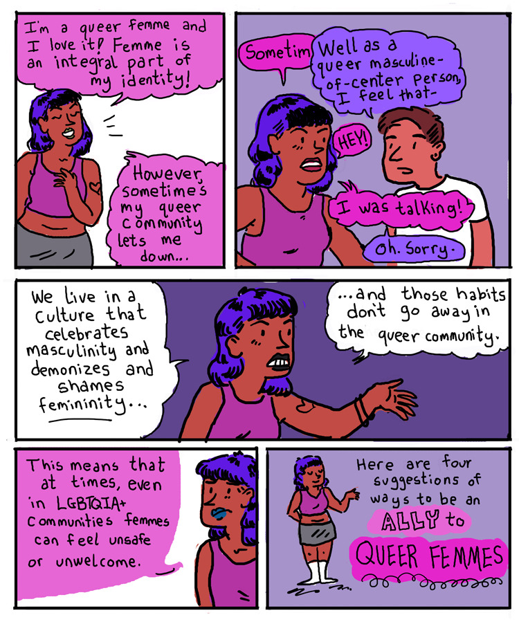 aprill-showers:  4 Ways to Support Queer Femmes – Instead of Erasing Us from Queer