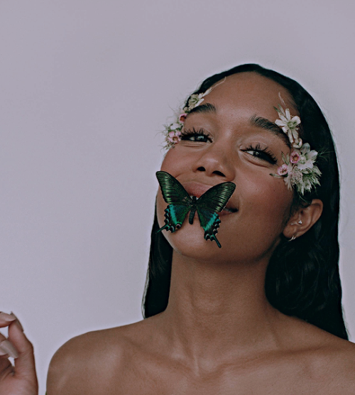 ivylakes: Laura Harrier by Angelo Pennetta for W Magazine (2019)