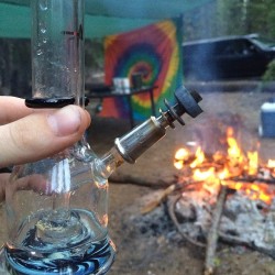 stonesum:  Camping dabs out here next to Mt. Batchalor 