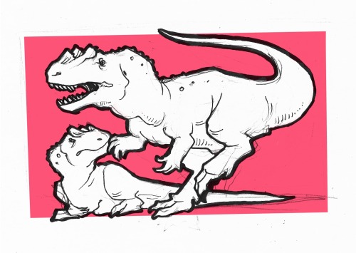 ceratosaurus doodles  