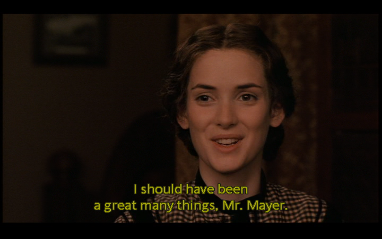 oldfilmsflicker:  oldfilmsflicker:  Little Women, 1994 (dir. Gillian Armstrong) 