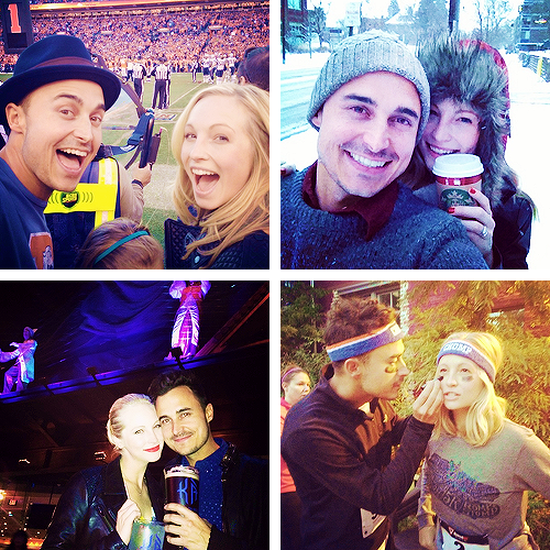 Porn photo  Candice Accola & Joe KingHappy 2yr anniversary!