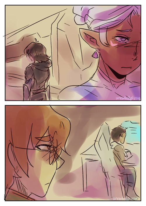 Plance x Kallura week: Day 1 (Secrets // Surprises)oh how they want to tell what is beneath their he