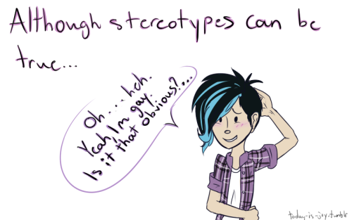 today-is-joy: There is truth to stereotypes, but this does not mean that somebody should feel pressu
