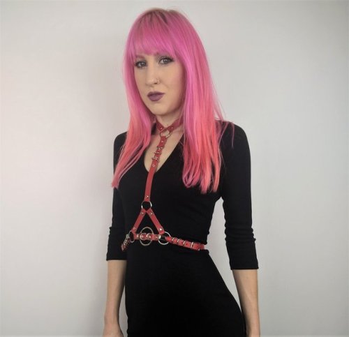 Porn Pics skgdesigns: New!! The Zaria leather harness,