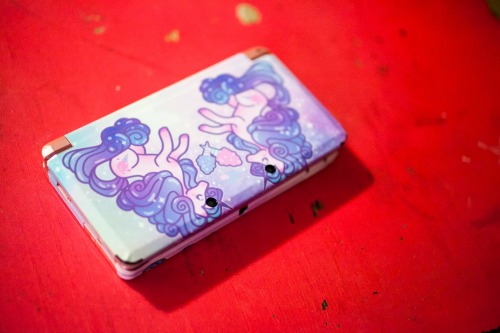 missjediflip:  Check this out! ☆ This girl Molly had some of my designs created into skins for her Nintendo 3DS and Xbox360 ♡♡♡ I’m so amazed at how great these turned out, she chose some great designs to use (◠△◠✿)♡ Don’t they