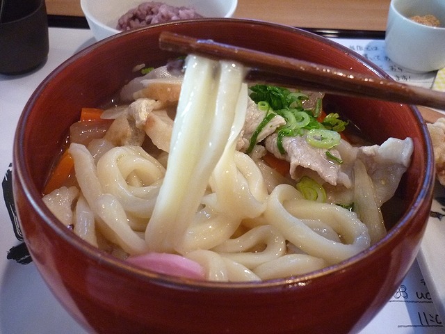 ichigoocakeu:  「しっぽくうどんセット」 