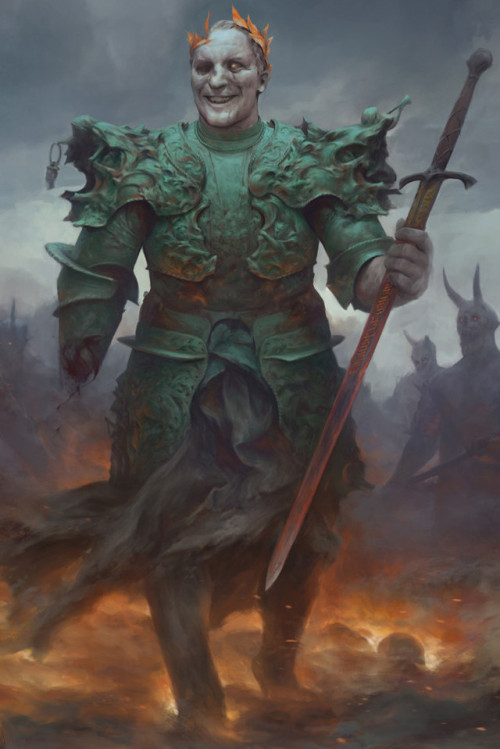 we-are-rogue:  Apocalypse riders  by  Stepan Alekseev Only marginally relevant (it’s… fantasy, right?), but this is INCREDIBLE and I’ve been staring at it for half an hour, I HAD to post it.  From left to right: Famine,  Pestilence, Death, War.