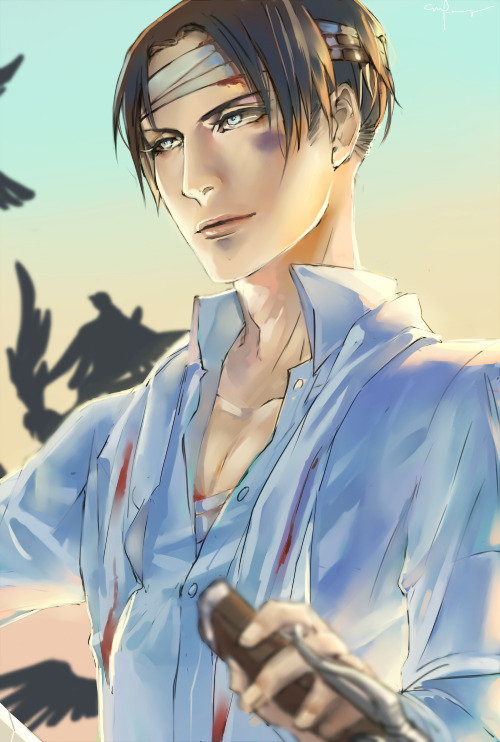 surfacage:  like a thousand wings spreading why isn’t levi in the live action movie? i am bere