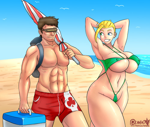 Porn shiinsart:  club-ace:  Summer Time by Mr.Penning photos