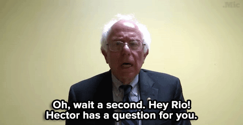 micdotcom:  Watch: Bernie Sanders helps his digital media director Hector Sigala