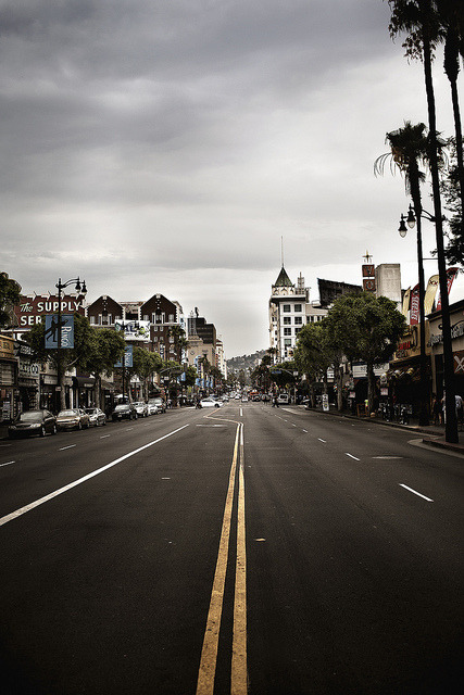 brutalgeneration:  Hollywood Blv pov by Luca Pisanu on Flickr.