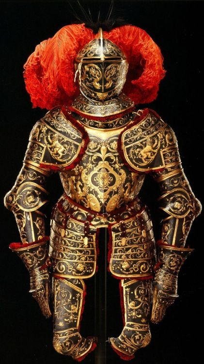 Ceremonial armor of Swedish King Erik XIV, 1563