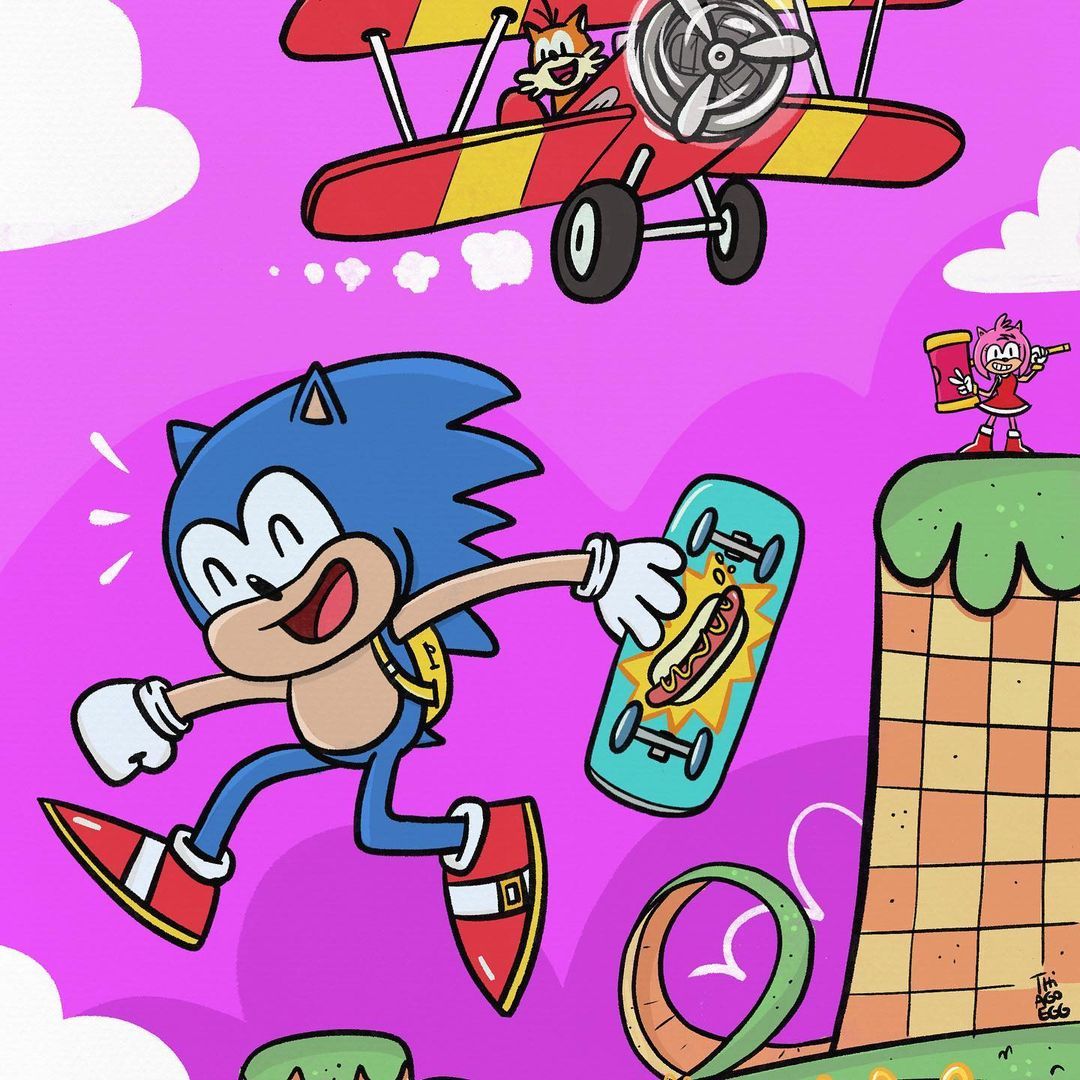 Classic sonic fan art 🌟( Art by me ) : r/SonicTheHedgehog