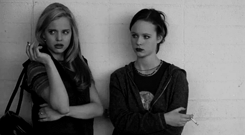 extraordinaryruby:  When the girl you hate flirts with your crush: