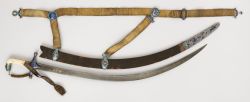 art-of-swords:  Shamshir Sword with Scabbard