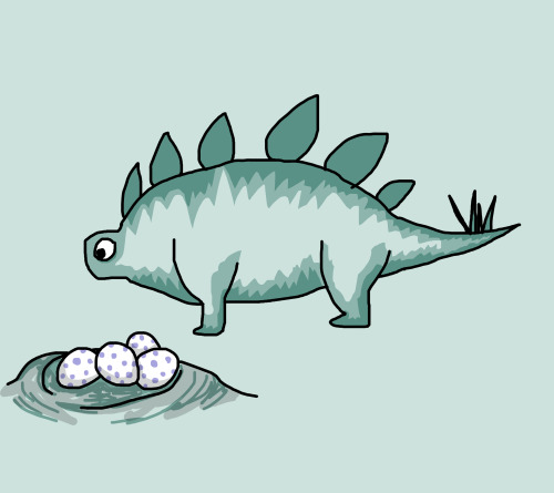 Porn photo pterribledinosaurdrawings:egg