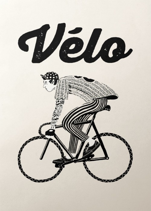 rawbdz: Bicycle Graphic Design – Velo series