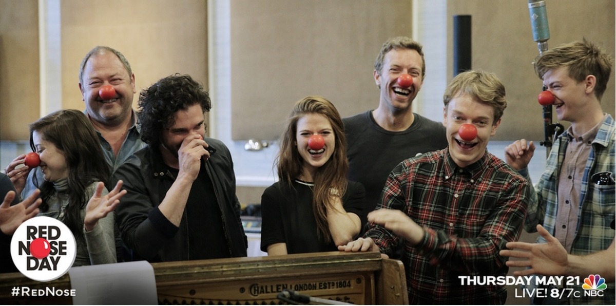 nixxie-fic:  Game of Thrones stars old &amp; new in the Red Nose day USA sketch