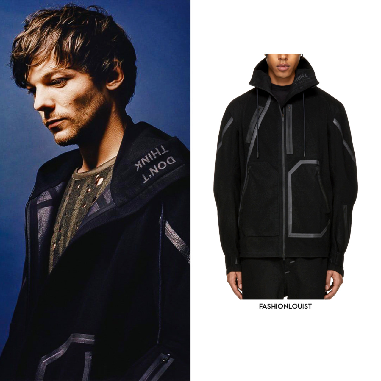 Louis Tomlinson Fashion — Louis wore Adidas Y-3 Superstar Shoes at